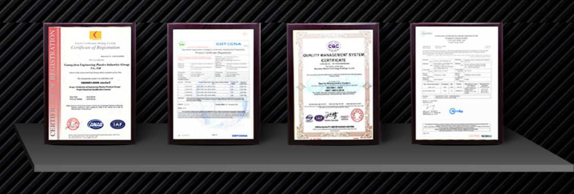 PRODUCT QUALITY CERTIFICATION